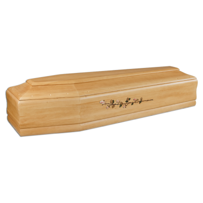 Tipo 800 Pino con rosa applicata