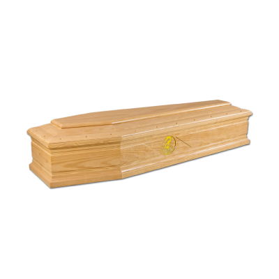 Tipo 510 Nicchia Yellowpine con inserto madonna in ottone